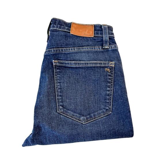 Madewell 10" High Riser Skinny Skinny Dark Wash Denim Jeans SZ28 - Picture 1 of 7